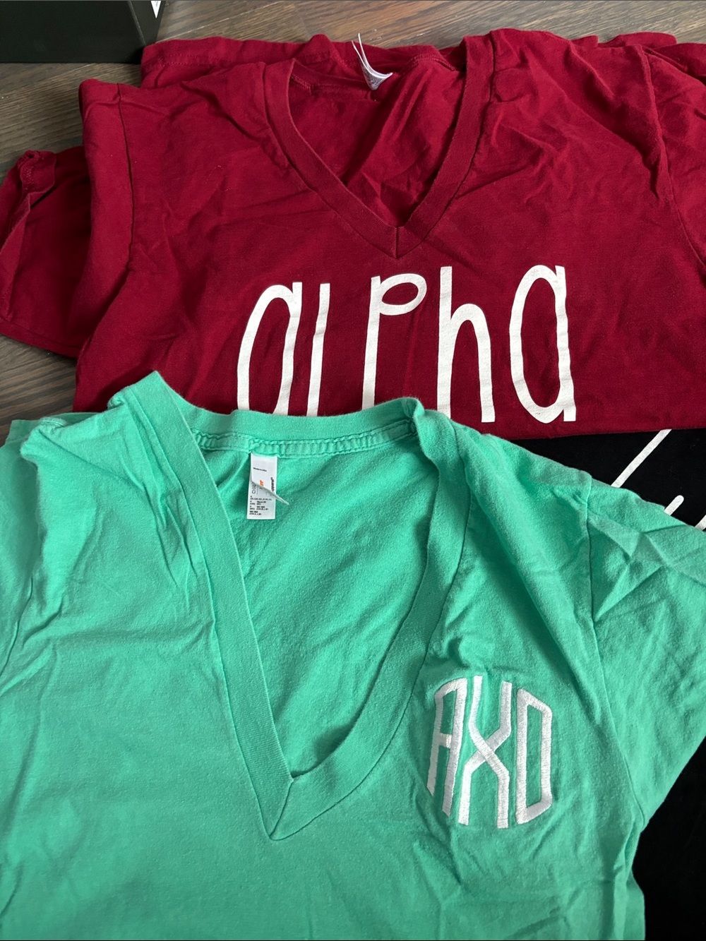 Bundle of alpha chi tshirts